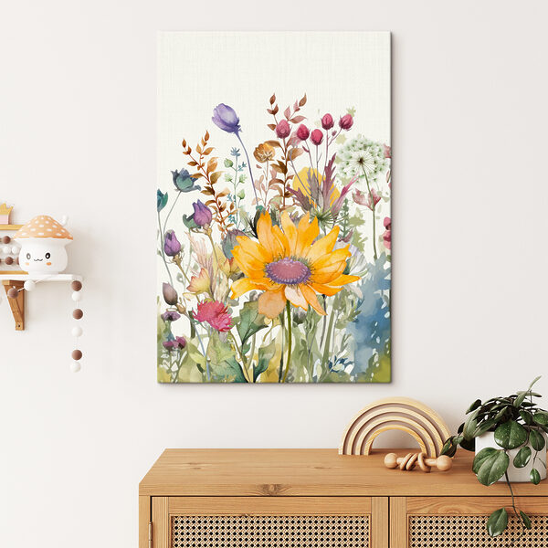 Aquarelle de fleurs Tableaux Aquarelle de fleurs