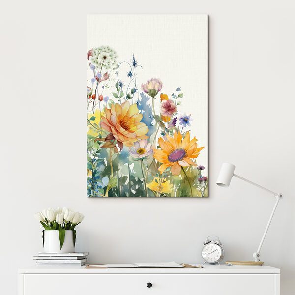Les fleurs ensoleillées dansent dans la brise Tableaux Les fleurs ensoleillées dansent dans la brise