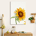 Tableaux Aquarelle d'un tournesol
