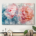 Tableaux Des fleurs éthérées dans des teintes aquarelles.
