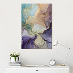 Tableaux Des couleurs qui dansent dans une harmonie fluide