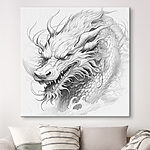 Tableaux Dessin d'un dragon