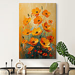 Tableaux Peinture de fleurs sur toile