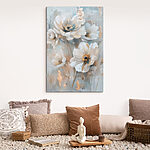 Tableaux Peinture de fleurs sur un mur