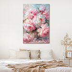 Tableaux Perfection de la pivoine en pastel doux