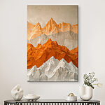 Tableaux Peinture de montagnes et de neige