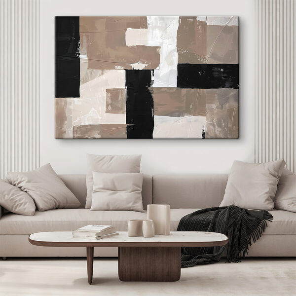 Peinture de carrés et de rectangles Tableaux Peinture de carrés et de rectangles
