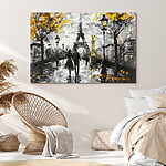 Tableaux Paris en monochrome et en éclats.