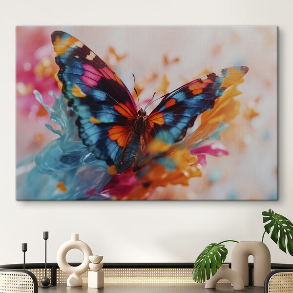Papillon sur une fleur Tableaux Papillon sur une fleur