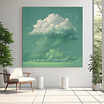 Tableaux Nuage dans le ciel
