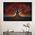 Tableaux Arbre à feuilles rouges