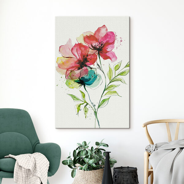 Peinture de fleurs et de feuilles Tableaux Peinture de fleurs et de feuilles