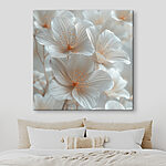 Tableaux Groupe de fleurs blanches