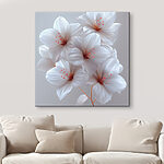 Tableaux Groupe de fleurs blanches
