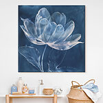 Tableaux Fleur avec plumes