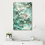 Tableaux Les fleurs d'eau brillent d'élégance.