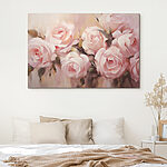 Tableaux Peinture de roses roses