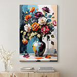 Tableaux Vase avec des fleurs