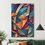 Tableaux Découpage en papier coloré