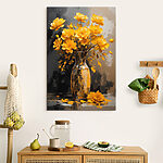 Tableaux Vase avec fleurs jaunes