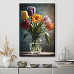 Tableaux Vase de fleurs avec de l'eau