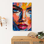 Tableaux Peinture d'un visage de femme