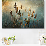 Tableaux Chuchotements parmi les roseaux rougeoyants du crépuscule