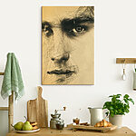 Tableaux Les yeux chuchotent des histoires silencieuses
