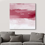 Tableaux Fond rouge et blanc