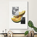 Tableaux Melon coupé en deux