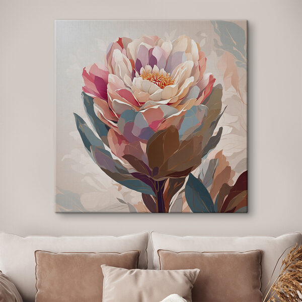 S'épanouissent dans des teintes pastel sereines Tableaux S'épanouissent dans des teintes pastel sereines