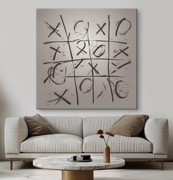 Jeu de tic tac toe Tableaux Jeu de tic tac toe
