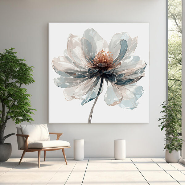Une floraison élégante dans des tons doux Tableaux Une floraison élégante dans des tons doux