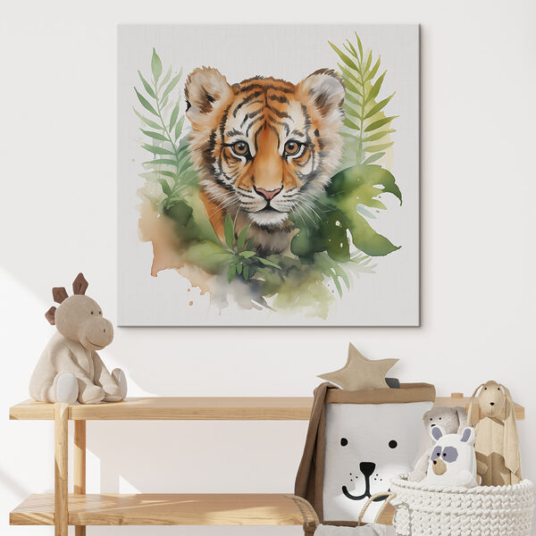 Tigre dans la jungle Tableaux Tigre dans la jungle