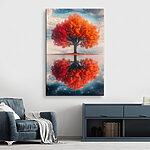 Tableaux Arbre avec des feuilles d'oranger