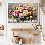 Tableaux Bouquet de fleurs sur une table