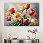 Tableaux Groupe de tulipes dans un vase