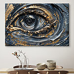 Tableaux Élégance en spirale dans des teintes métalliques