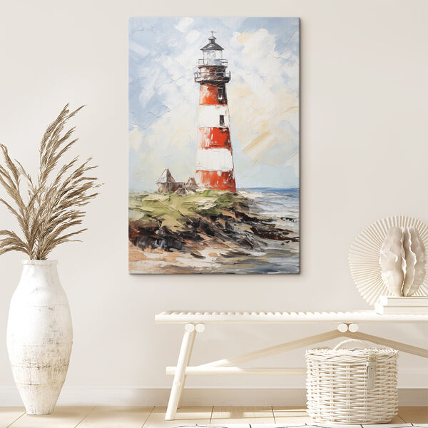 Peinture d'un phare Tableaux Peinture d'un phare