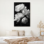 Tableaux Groupe de fleurs blanches