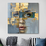 Tableaux Peinture d'un visage de femme
