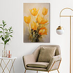 Tableaux Peinture de fleurs jaunes