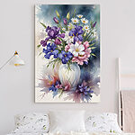 Tableaux Peinture de fleurs dans un vase