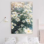 Tableaux Groupe de fleurs blanches