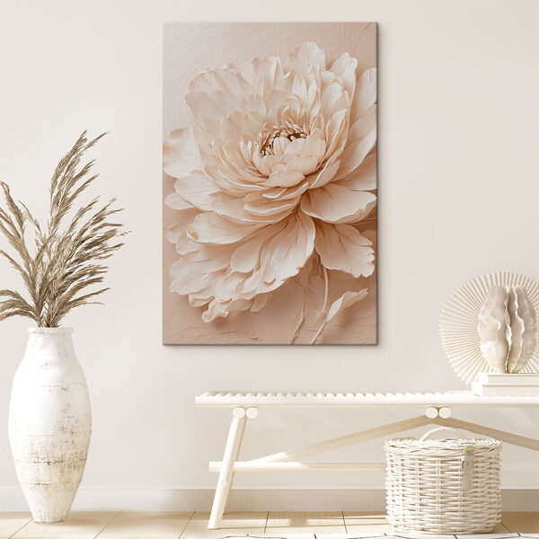 Pétales crème en floraison délicate Tableaux Pétales crème en floraison délicate