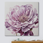Tableaux Pivoine élégante dans des tons d'aquarelle