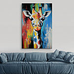 Tableaux Peinture d'une girafe