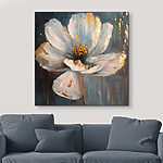 Tableaux Fleur pâle parée de splendeur
