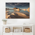 Tableaux Dunes de sable dans un lac