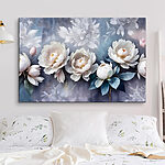 Tableaux Groupe de fleurs blanches